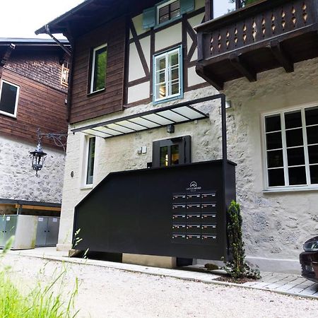 Apartment In Historischer Villa Mit Parkplatz Grünau im Almtal Dış mekan fotoğraf