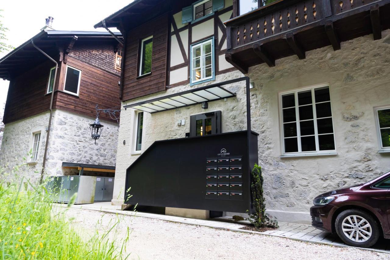 Apartment In Historischer Villa Mit Parkplatz Grünau im Almtal Dış mekan fotoğraf