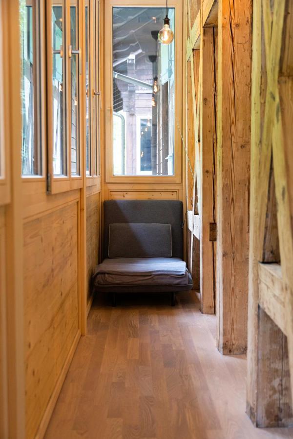 Apartment In Historischer Villa Mit Parkplatz Grünau im Almtal Dış mekan fotoğraf